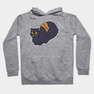 Catloaf: Pumpernickel (Black) Hoodie